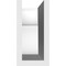 Ekena Millwork Standard Crestline Architectural Grade PVC Rafter Tail, 3"W X 6"H X 42"L RFTP03X06X42CRE - alternate 4